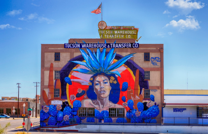 downtown agave tribute mural