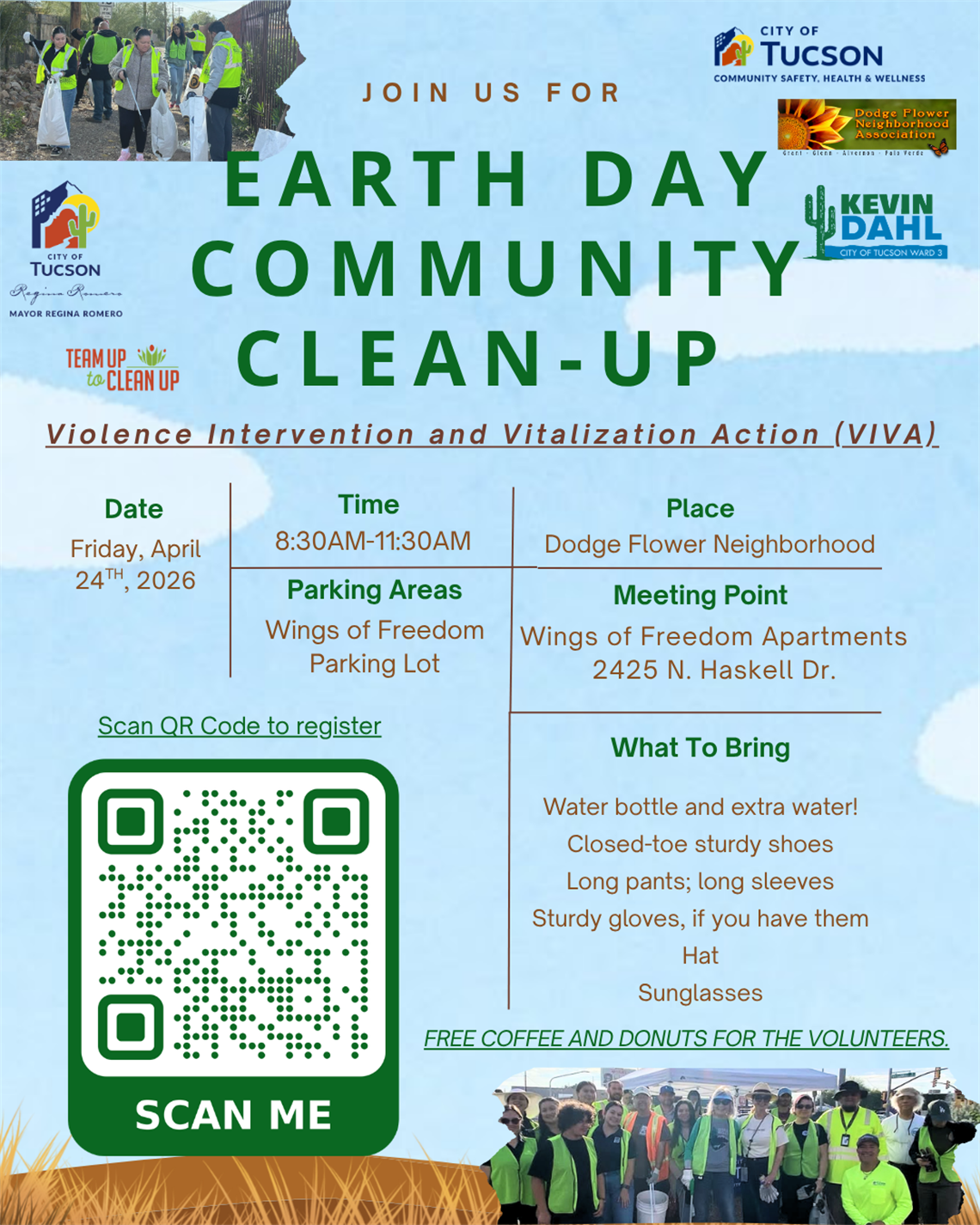 VIVA Earth day Community-Cleanup event flyer.png