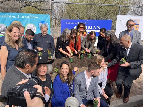 Tucson House Rehabilitation Ceremony
