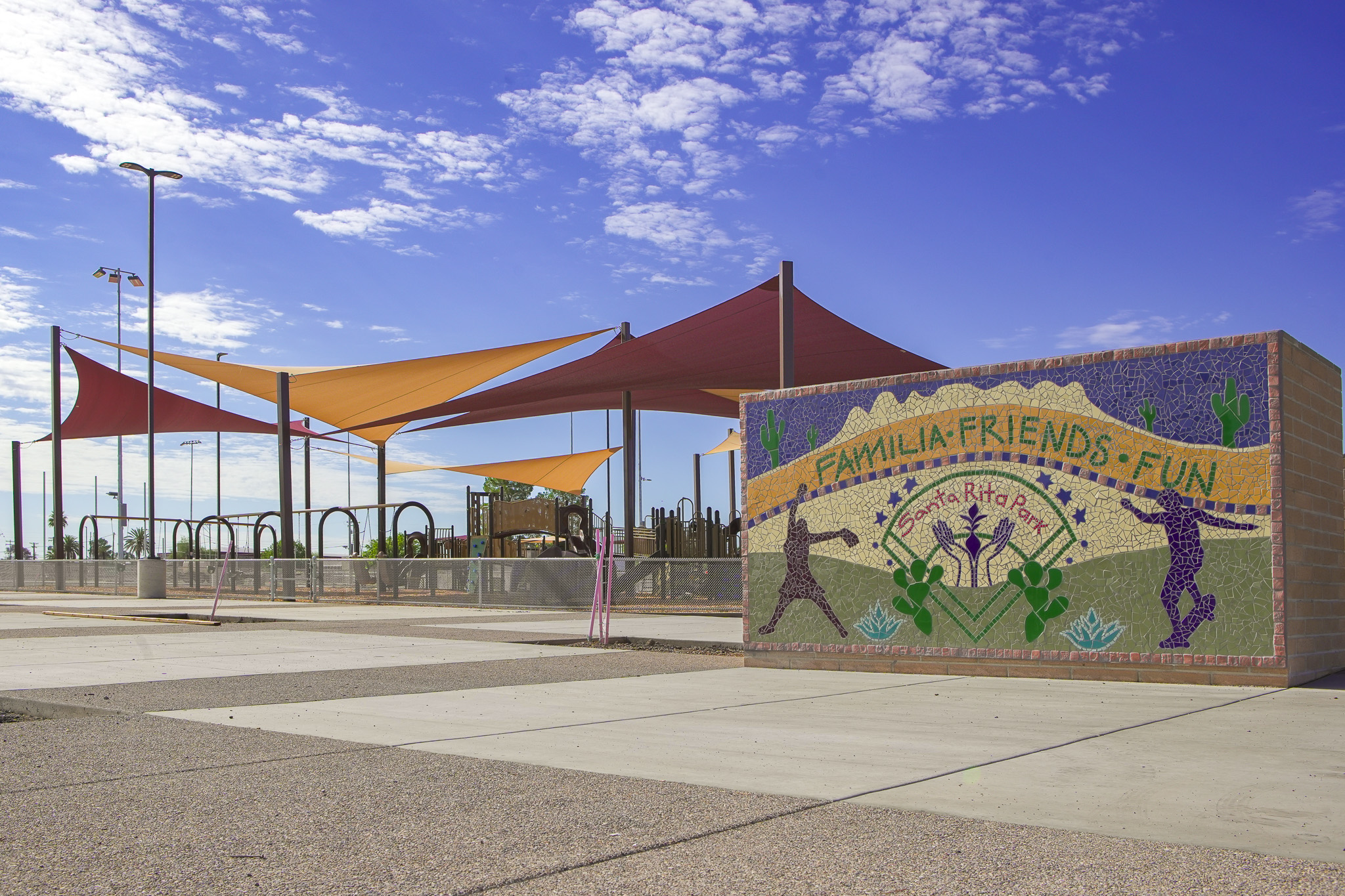 A photo of santa rita park playground