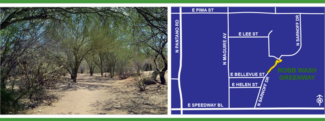 Robb Wash Greenway photo and map
